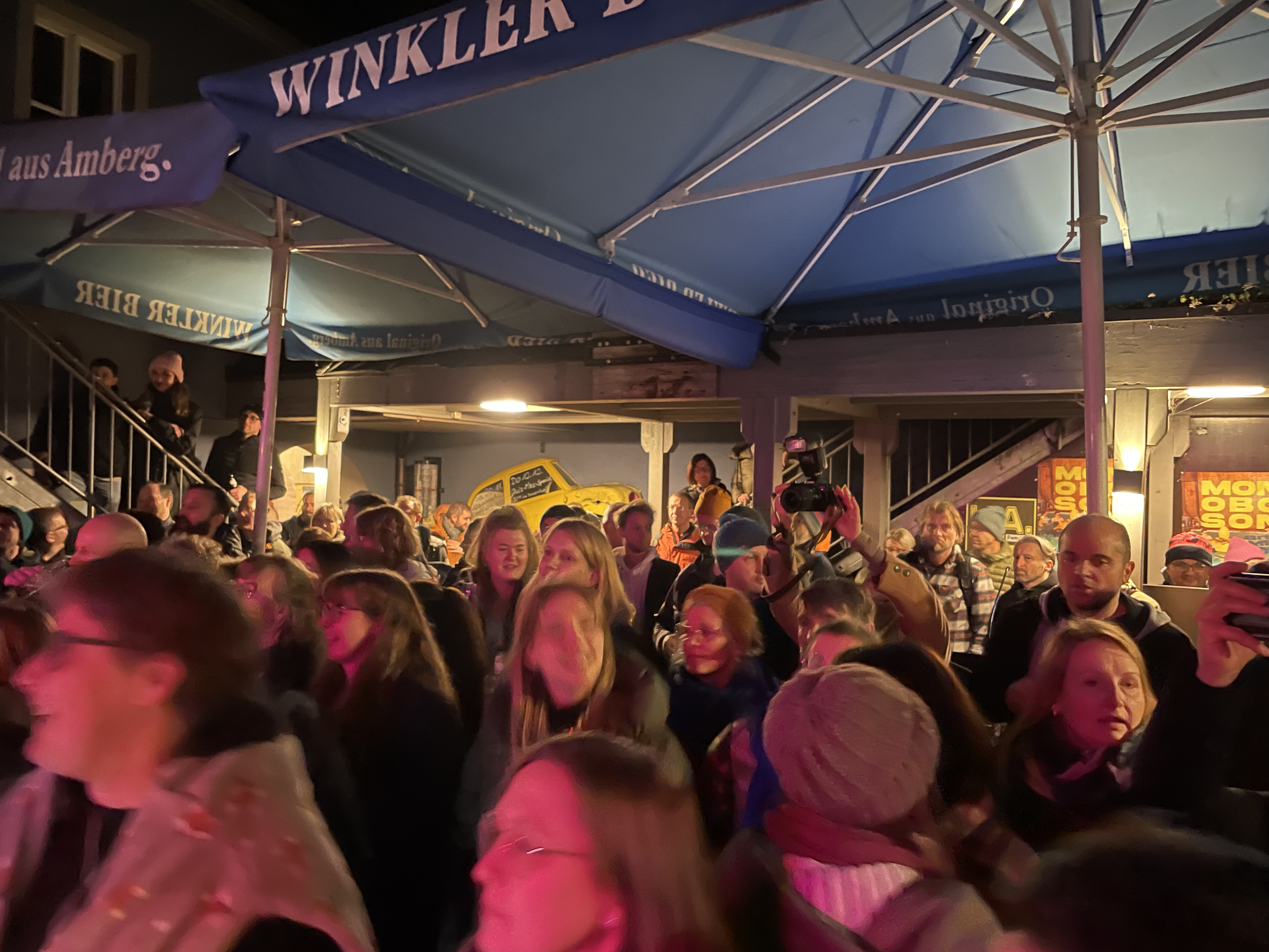 Live-Band im Blaue Haus